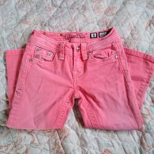 Size 8 Miss Me Girls Capris